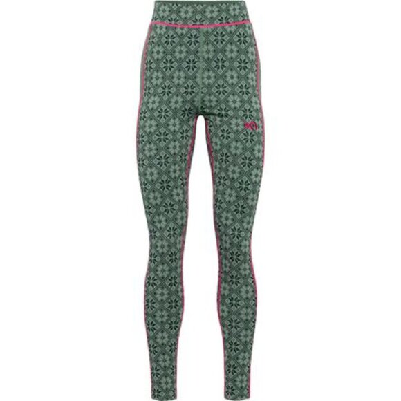 Kari Traa Rose High Waisted Merino Wool Baselayer Pants - Picture 6 of 7